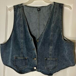 Size 3XL “SHEIN Curve” Denim Vest